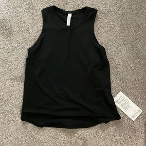 Lululemon high neck run and train tank